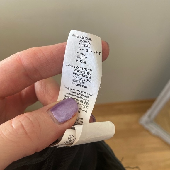 ⭐️2 FOR $20⭐️ Gap Modal ankle jogger. Swing soft pant in soft black. - Picture 10 of 13